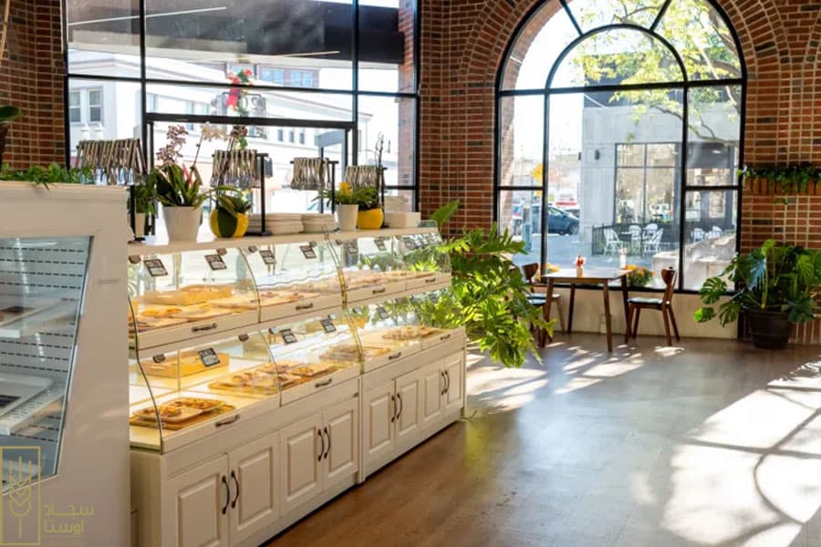 فضای کافه بیکری مناسب مطالعه